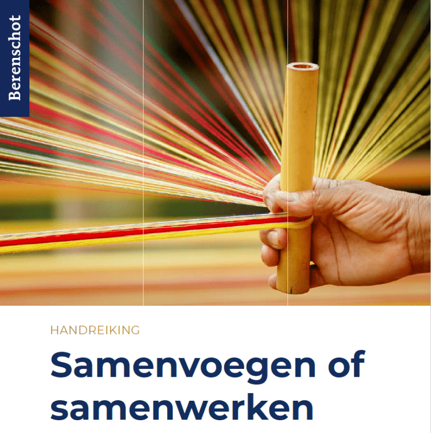 Handreiking Samenvoegen of samenwerken